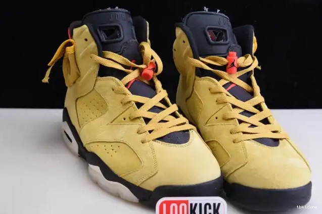 Reps TBkick JORDAN X SCOTT YELLOW CN1084-300 6 AIR TRAVIS 0323